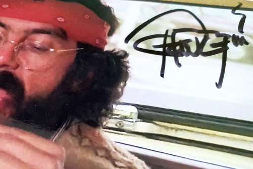 ***TOMMY CHONG*** 100% ORIGINAL HAND SIGNED AUTOGRAPH - CANADIAN AMERICAN ACTOR